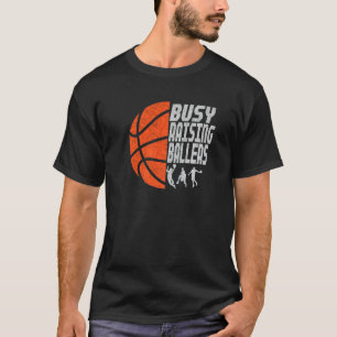 Camiseta Hombres ocupados elevando balancines baloncesto pa