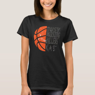 Camiseta Hombres ocupados elevando balancines baloncesto pa