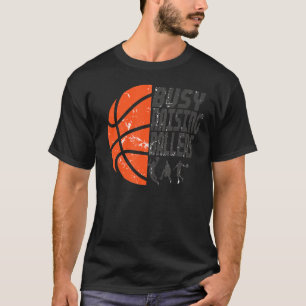 Camiseta Hombres ocupados elevando balancines baloncesto pa