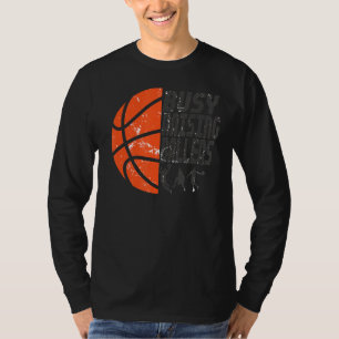 Camiseta Hombres ocupados elevando balancines baloncesto pa