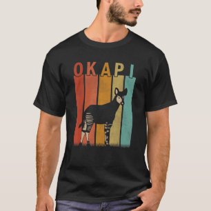Camiseta Hombres Okapi Con Problemas Mujeres Infantiles Cut