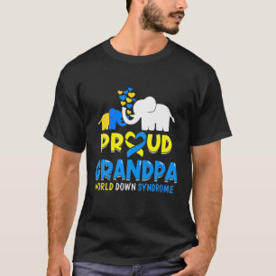 Camiseta Hombres Orgullosos Abuelo Mundo Disminución Concie