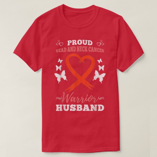 Camiseta Hombres Orgullosos Cabeza Y Marido Guerrero Del Cá (Diseño del anverso)