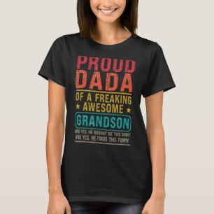 Camiseta Hombres Orgullosos Dada De Un Abuelo Dada Y Abuelo