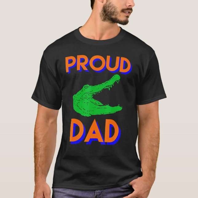 Camiseta Hombres Orgullosos De Papá De Una Idea Única De Ga (Anverso)