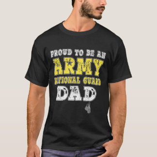 Camiseta Hombres Orgullosos De Ser Un Padre De La Guardia N