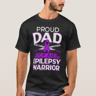 Camiseta Hombres Orgullosos De Un Guerrero Epilepsia Epilep