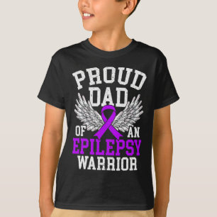 Camiseta Hombres Orgullosos De Un Guerrero Epilepsia Epilep