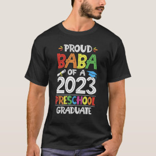Camiseta Hombres Orgullosos De Una Graduación De Preescolar
