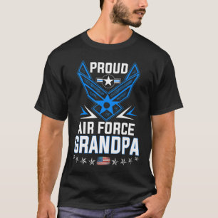 Camiseta Hombres Orgullosos Ejército de la Fuerza Aérea Abu