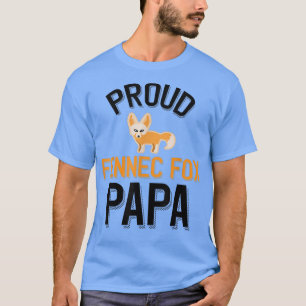 Camiseta Hombres Orgullosos Fennec Fo Papa