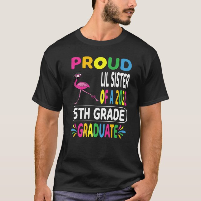 Camiseta Hombres Orgullosos Hermanos De Lil De 2022 5º Grad (Anverso)