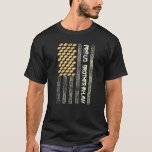Camiseta Hombres Orgullosos Hermanos Legales Bandera Estado