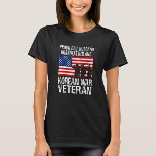 Camiseta Hombres Orgullosos Padre Esposo Abuelo Y Guerra De