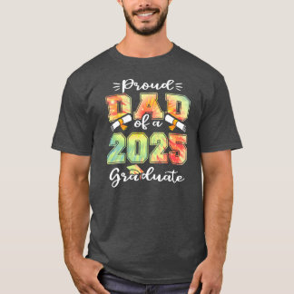 Camiseta Hombres Orgullosos papá de una clase de graduados 