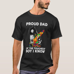 Camiseta Hombres Orgullosos Papá Del Niño Más Difícil Que C