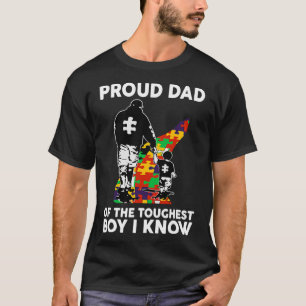 Camiseta Hombres Orgullosos Papá Del Niño Más Difícil Que C