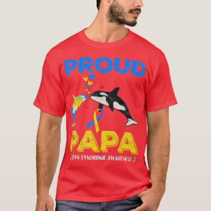 Camiseta Hombres Orgullosos Papá Papá Mundo El Síndrome de
