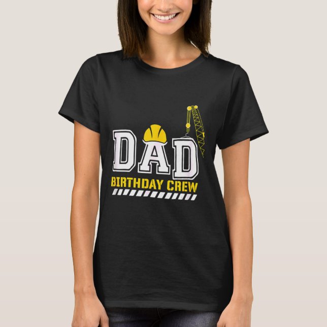 Camiseta Hombres Padre Alojamiento de Trabajadores de Const (Anverso)