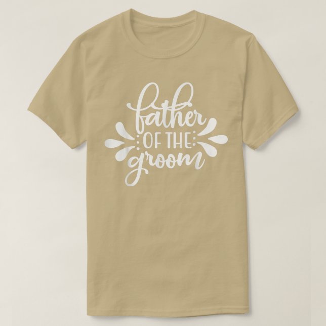 Camiseta Hombres Padre Del Cebollo Coincidiendo Boda Y Bach (Diseño del anverso)
