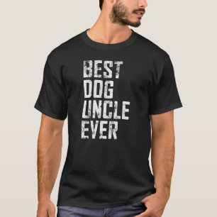 Camiseta Hombres Padre Día mejor perro tío nunca cosecha