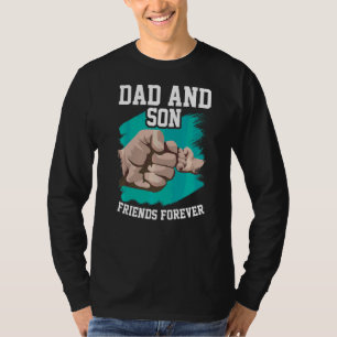 Camiseta Hombres Padre E Hijo Amigos Por Siempre Familia Pa