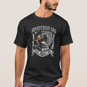 Camiseta Hombres Padre Ecuestre Que Neigh Pagan Ho Ecuestre