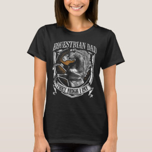 Camiseta Hombres Padre Ecuestre Que Neigh Pagan Ho Ecuestre