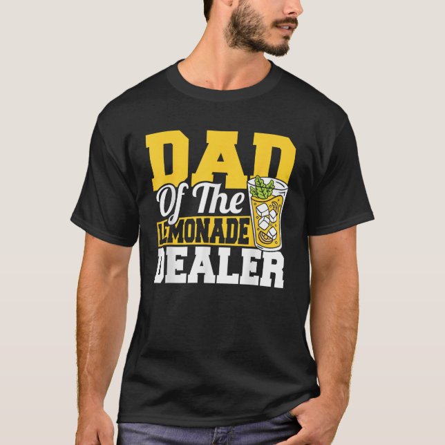 Camiseta Hombres Padre Jugo De Limón Padre De La Base D De  (Anverso)