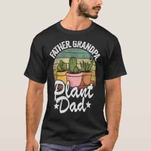 Camiseta Hombres Padre Planta Abuelo Padre Jardinero de Lan