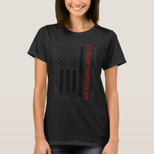 Camiseta Hombres Padres Día Mejor Abuelo Freakin