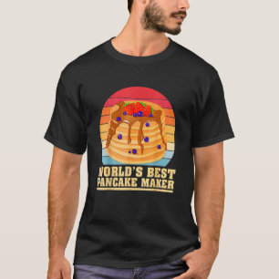 Camiseta Hombres panqueques de panqueque papa cosechan el m