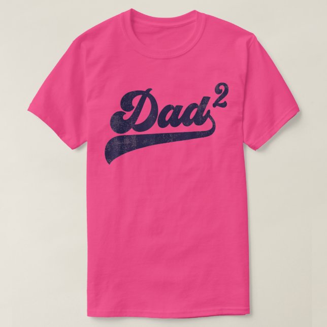 Camiseta Hombres Papá2 Papá Regalos Al Cual Padre De Dos Pa (Diseño del anverso)