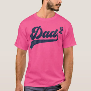 Camiseta Hombres Papá2 Papá Regalos Al Cual Padre De Dos Pa
