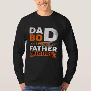 Camiseta Hombres Papá Bod Prefiero Padre Figura Retro Vinta