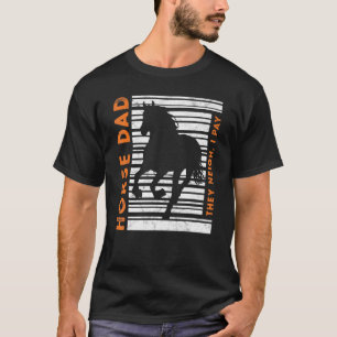 Camiseta Hombres Papá Caballo Que Ya No Pagué El Viajero De