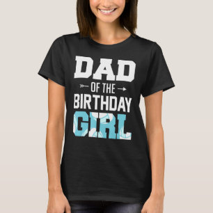 Camiseta Hombres Papá De La Familia Chica De Voleibol Dad
