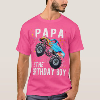 Camiseta Hombres Papa De La Familia De Camiones Monstruales