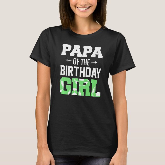 Camiseta Hombres Papa De La Familia De Papá Noel Chica (Anverso)