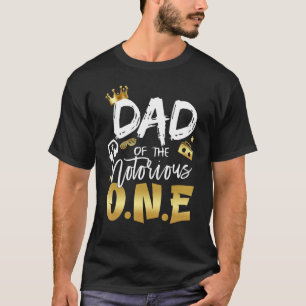 Camiseta Hombres Papá De La Notoria Escuela De Primer Cumpl