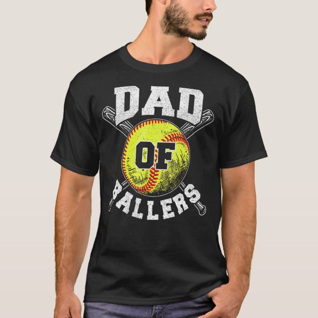 Camiseta Hombres Papá De Los Bailarines Papi Del Fath De So (Anverso)