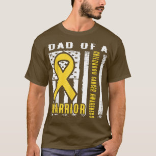Camiseta Hombres papá de un guerrero
