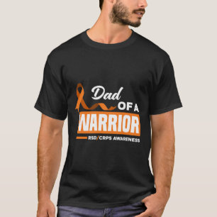 Camiseta Hombres Papá De Un Guerrero Rsd Crps Sensibilizaci