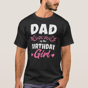 Camiseta Hombres Papá Del Chica De Cumpleaños Papi Hombres 
