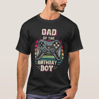 Camiseta Hombres papá del juego de video de cumpleaños B