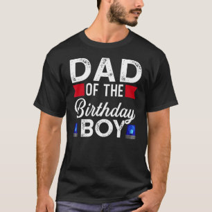 Camiseta Hombres Papá Del Niño De Cumpleaños