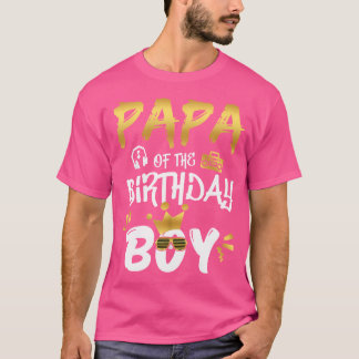 Camiseta Hombres Papa Del Niño De Cumpleaños Conocido Como