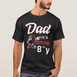 Camiseta Hombres Papá Del Niño De Cumpleaños Dabbing Bowlin