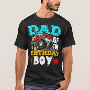 Camiseta Hombres papá del regalo de un monstruo de cumpleañ
