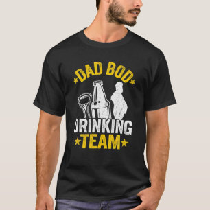 Camiseta Hombres Papá Equipo de Bebida Beer Lover Daddy Fun